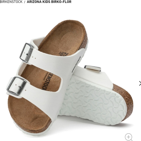 Birkenstock Other - Birkenstock Arizona white Sandals